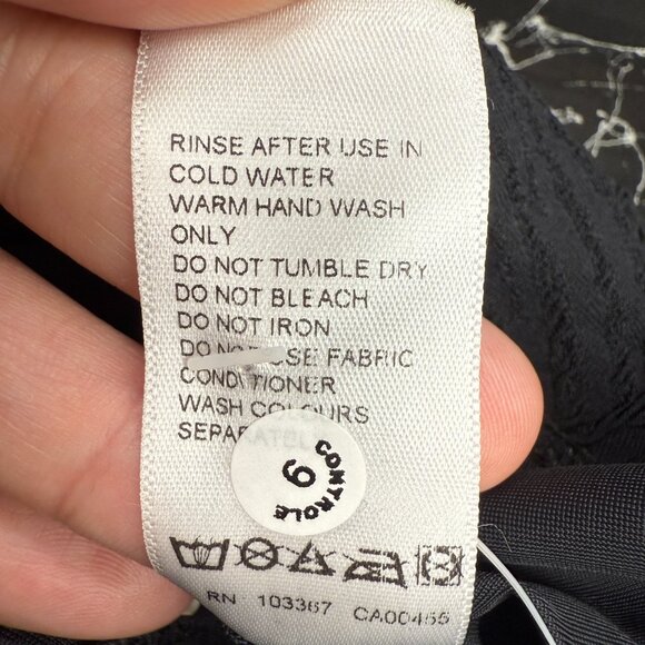 NWT Women's FANTASIE Ottawa High-Waist Bikini Bottoms Black | Size L - Picture 9 of 12